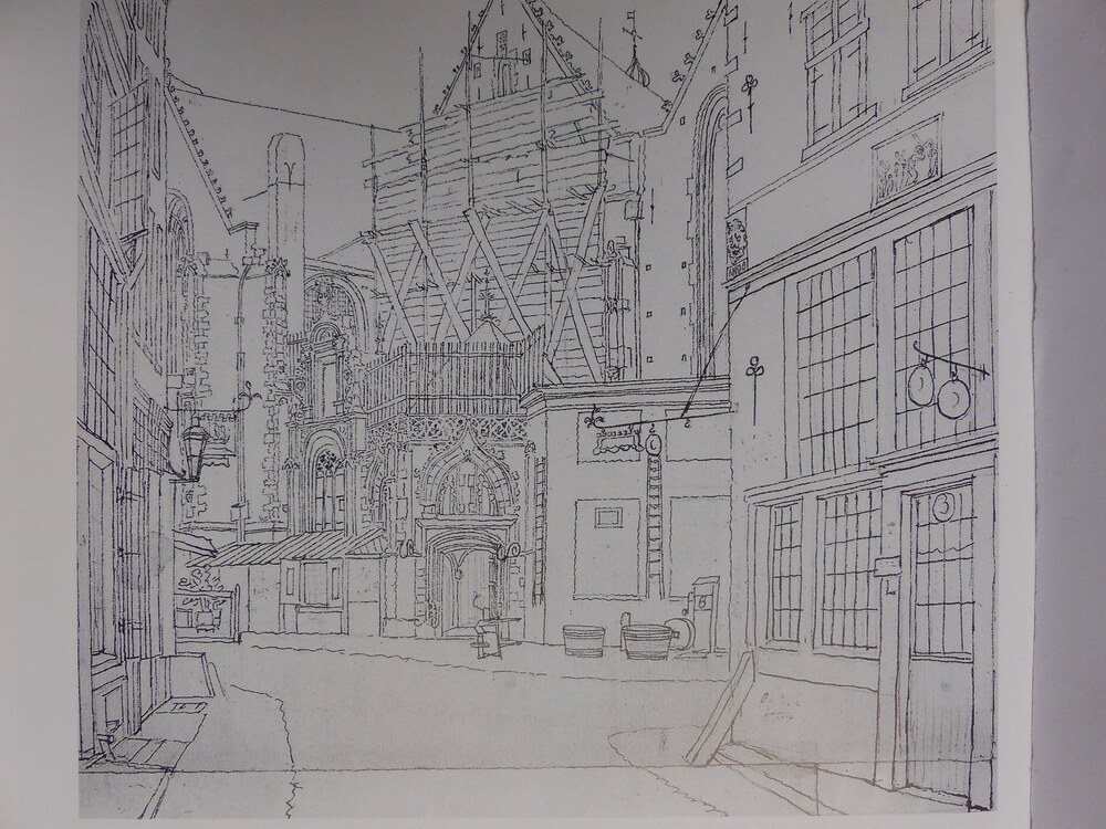 Field Sketch from the Enge Kerksteeg
