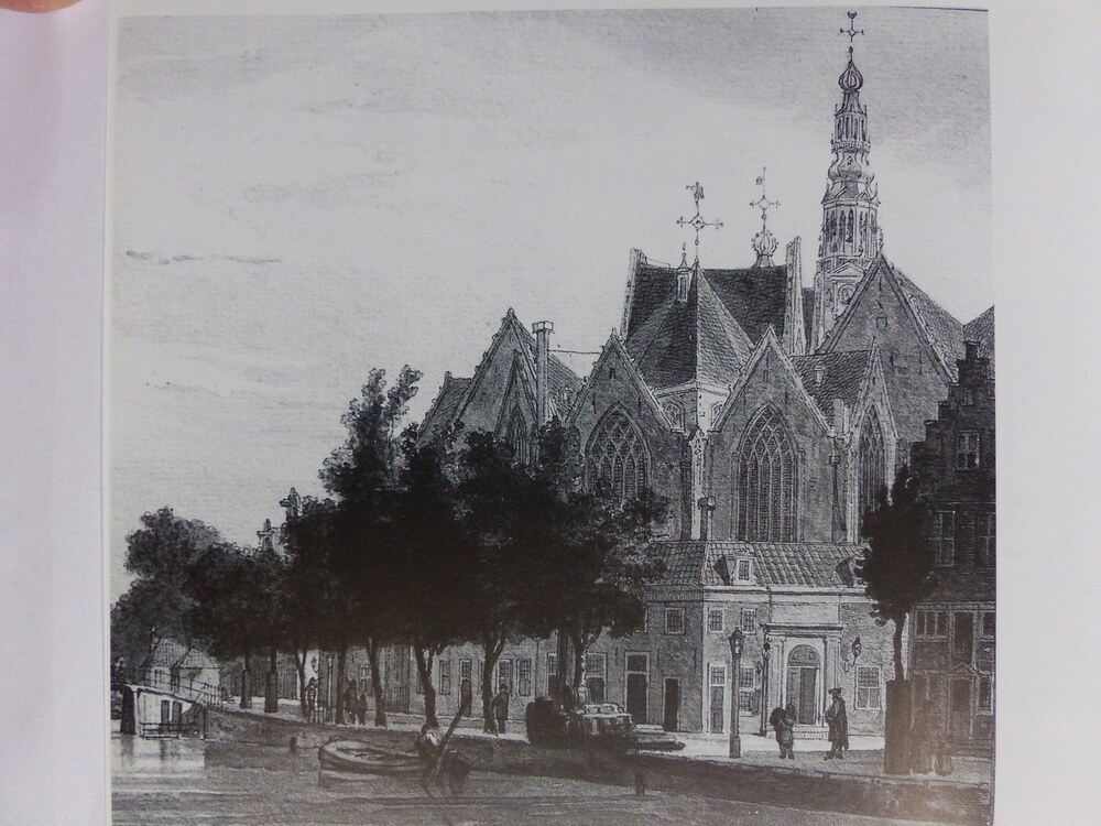 Oude Kerk gezien vanuit het oostnoordoosten